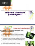 Informe Trimestral CTSD 2008