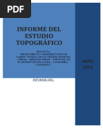 Informe Topografico - SJ