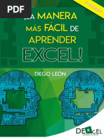 La Manera Más Fácil de Aprender Excel Por Diego León