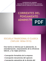 Corrientes Del Pensamiento Administrativo TEMA 2-A