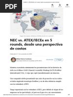 NEC vs. ATEX - IECEx en 5 Rounds, Desde Una Perspectiva de Costos - LinkedIn