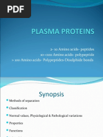 Plasma Proteins