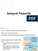 2 Integral Numerik