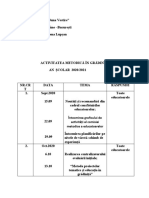 2 Comisia Metodica