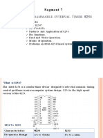 Segment: Timer Programmable Interval