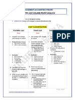 CVP Theory