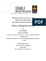 Library Management System Project Report Compress