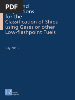 Rules and Regulations For The Classification of Ships Using Gases or Other Low Flas