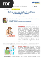 Exp6-2-Activ.2 Explico Cómo Nos Defiende El Sistema Inmunológico cutáneo-2DA PARTE Enviado 03 Setiembre