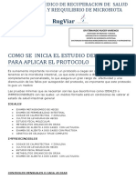 Protocolo de Laboratorio Abordaje Problemas de Microbiota Intestinal