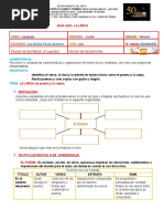 Cuarta Guía de Español Sobre La Lírica Tercero.