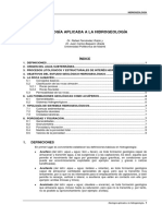 Tema 01. Geología Aplicada A La Hidrogeología