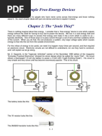 Simple Free-Energy Devices: Chapter 2: The "Joule Thief"