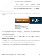 ¿Esta Permitido El Uso de Tubería PVC Expuesta o en Cielos Falsos - 1.5