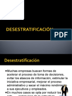 DESESTRATIFICACIÓN