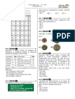 Simulado 01 (Mat. 7º Ano) - BPW