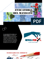 Revocatoria Del Mandato