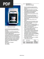 1.0 Ethos 900 1.1 Introduction 1.2 Technical Specifications