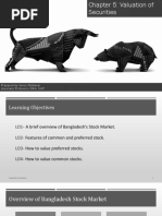 Ch-5 - Stock Valuation