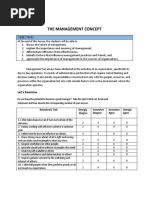 LESSON 1 - Management