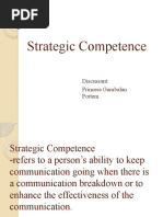 Strategic Competence: Discussant: Princess Gambalan Portem