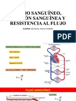 FLUJO SANGUÍNEO, PRESIÓN SANGUÍNEA Y RESISTENCIA - Práctica 2