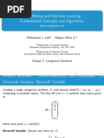 Chapter 3: Categorical Attributes