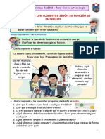 Clasificamos Los Alimentos Segùn Su Funciòn - Ciencia y Tecnologia.2
