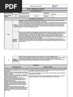 Plan Curricular Anual - Matemática