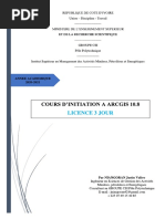 Cours D'initiation A Arcgis 10.8 CSI