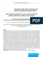 5 Competencias Socioemocionales y Estrés