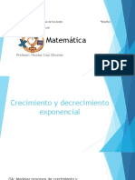 Crecimiento y Decrecimiento Exponencial