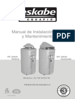 Termotanque Eskabe