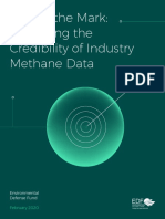 Hitting The Mark: Improving The Credibility of Industry Methane Data