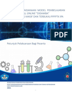 Petunjuk Pelaksanaan Didamba Bagi Peserta 2021-PPPPTK IPA