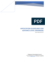 Application Guidelines For Advance Level Engineer 10102020