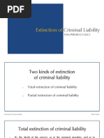 Extinction of Criminal Liability