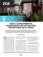 Agua y Saneamiento en El Perú