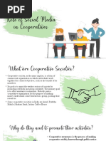 Role of Social Media in Cooperatives