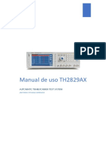 TH2829AX Manual de Uso Simple