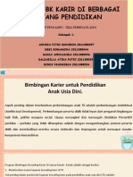 k1. Layanan BK Karir Di Berbagai Jenjang Pendidikan