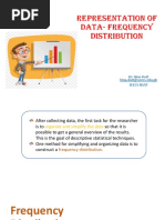 Representation of Data - Frequency Distribution