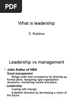 What Is Leadership