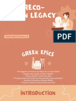 The Greco-Roman Legacy