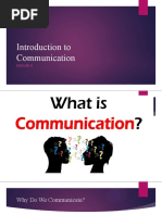 Week 2 Introduction To Communication