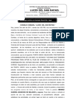 Consejo Comunal Acta de Asignación de Vivienda - Plan Extraordinario Vivienda2011consejo Comunal