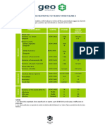 Ficha Técnica Geotextil No Tejido NW024 Clase 2 Valores Tipicos - Corporación Geo Extruplast