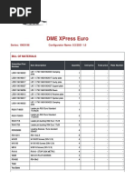 Dme Xpress Euro: Series: 196X196 Configurator Name: 5/2/2021 1.0