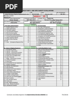 Contractor Job Safety Inspection Checklist For 06.02.2021 (For ANWAR)