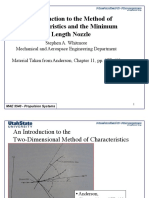 Introduction To The Method of Characteristics and The Minimum Length Nozzle